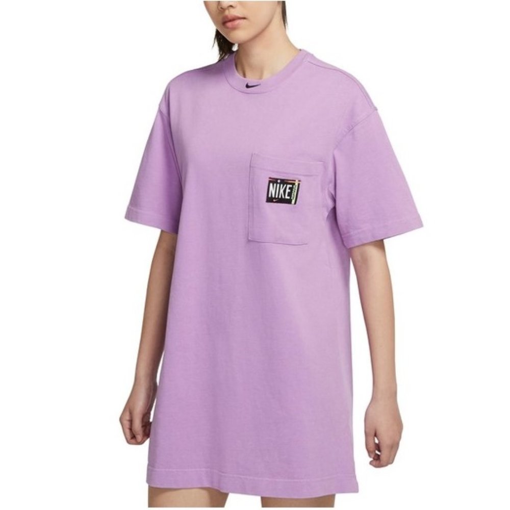 🍇Nike Sportswear T-Shirt Purple Dress